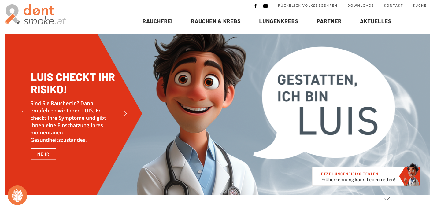Kostenloser Symptom-Check für Raucher:innen zum Weltnichtrauchertag