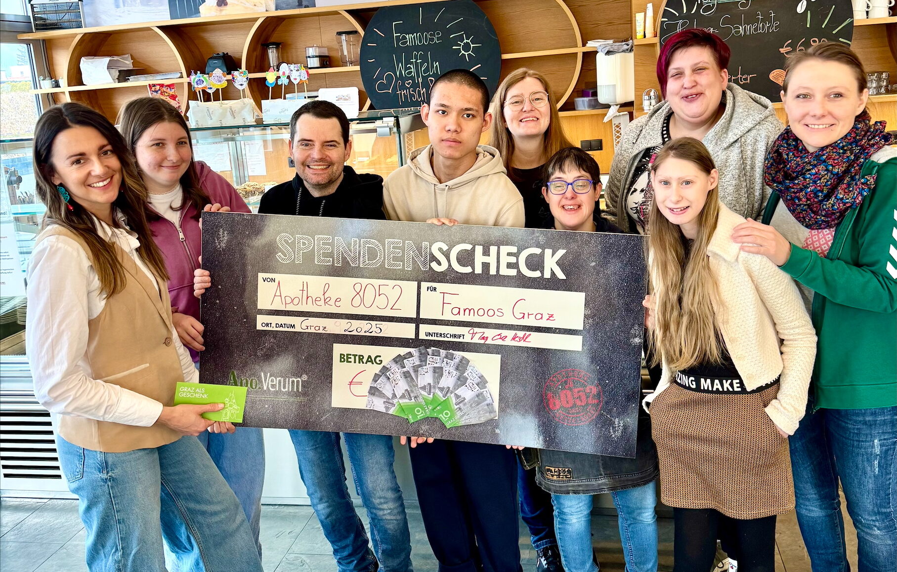 Apotheke sammelt Spenden für Integrations-Konditorei