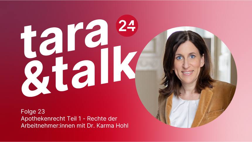 Folge 23: Apothekenrecht Teil 1 – Rechte der Arbeitnehmer:innen mit Dr. Karma Hohl