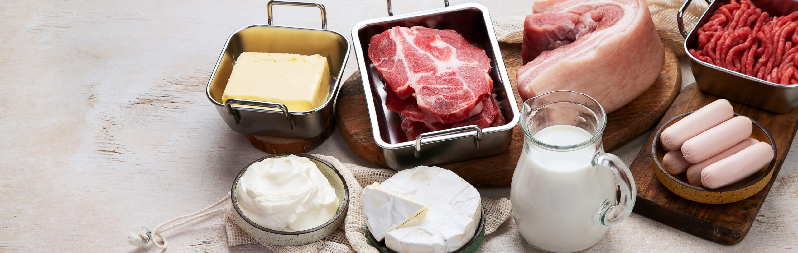 Fleisch- und Milchkonsum fördern Gefäßalterung