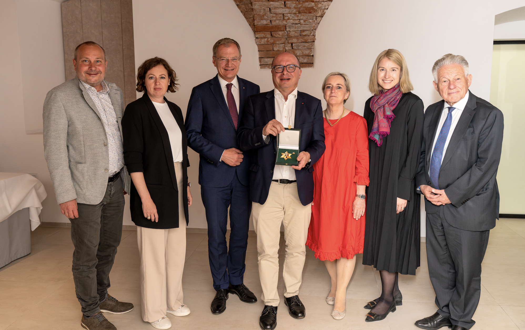 Goldenes Ehrenzeichen für Thomas Veitschegger