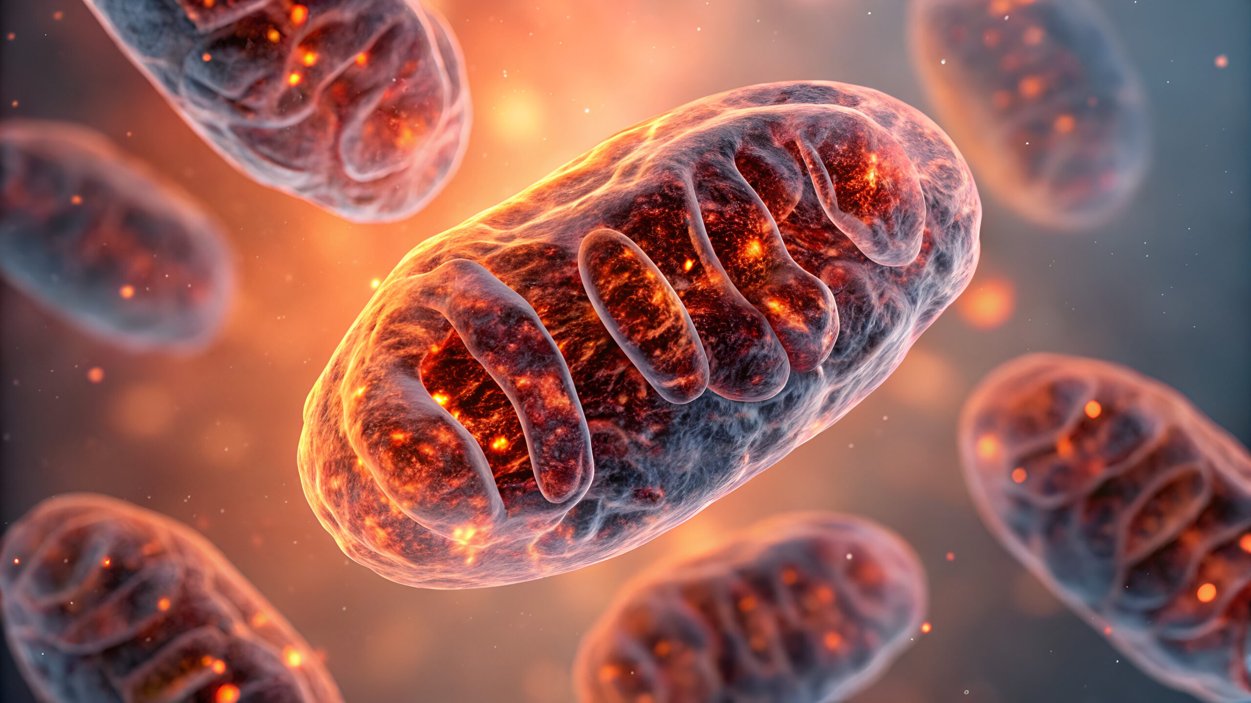 Symbolbild: Eine Mitochondrien als Zellorganell. Sie scheint bei gewissen Krebsarten eine wichtige Rolle zu spielen.