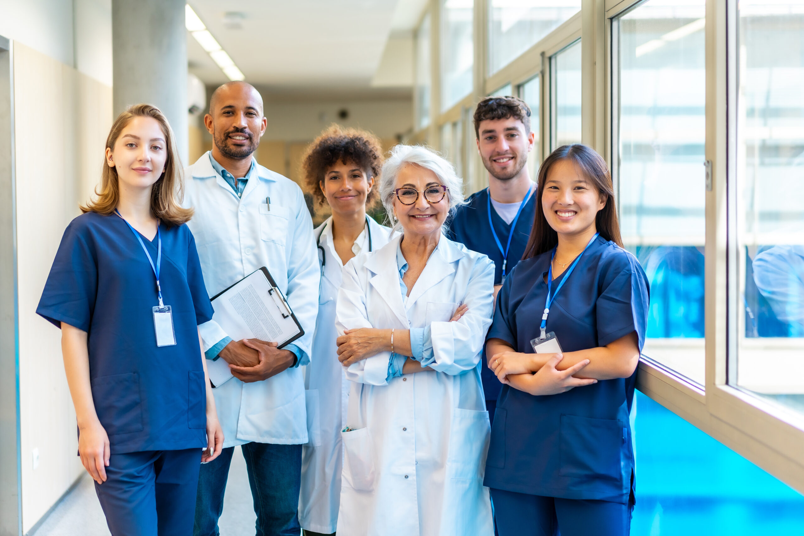 Ärzteteam im Krankenhaus