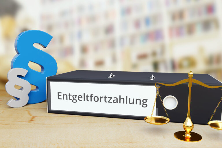 Ordner Entgeltfortzahlung