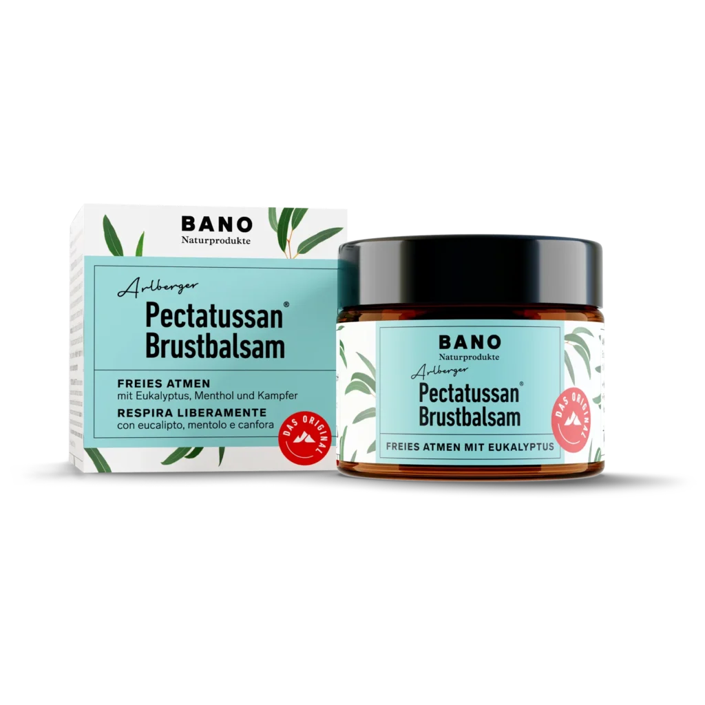 Meine TARA-Box September 2025 Produktbild Arlberger Pectatussan® Brustbalsam