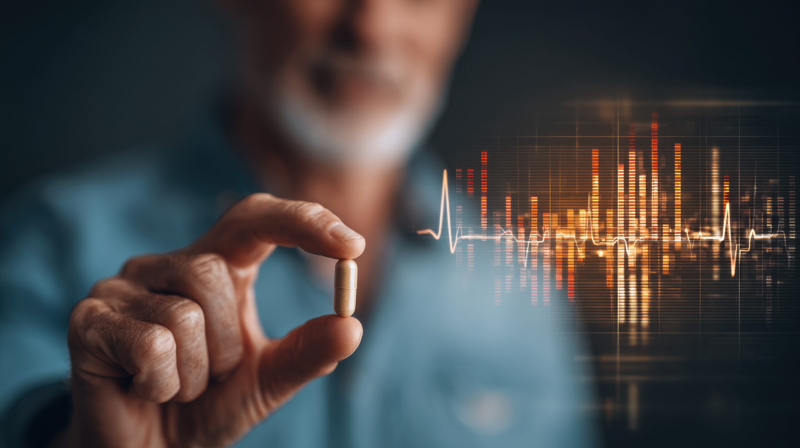 Kapsel und EKG