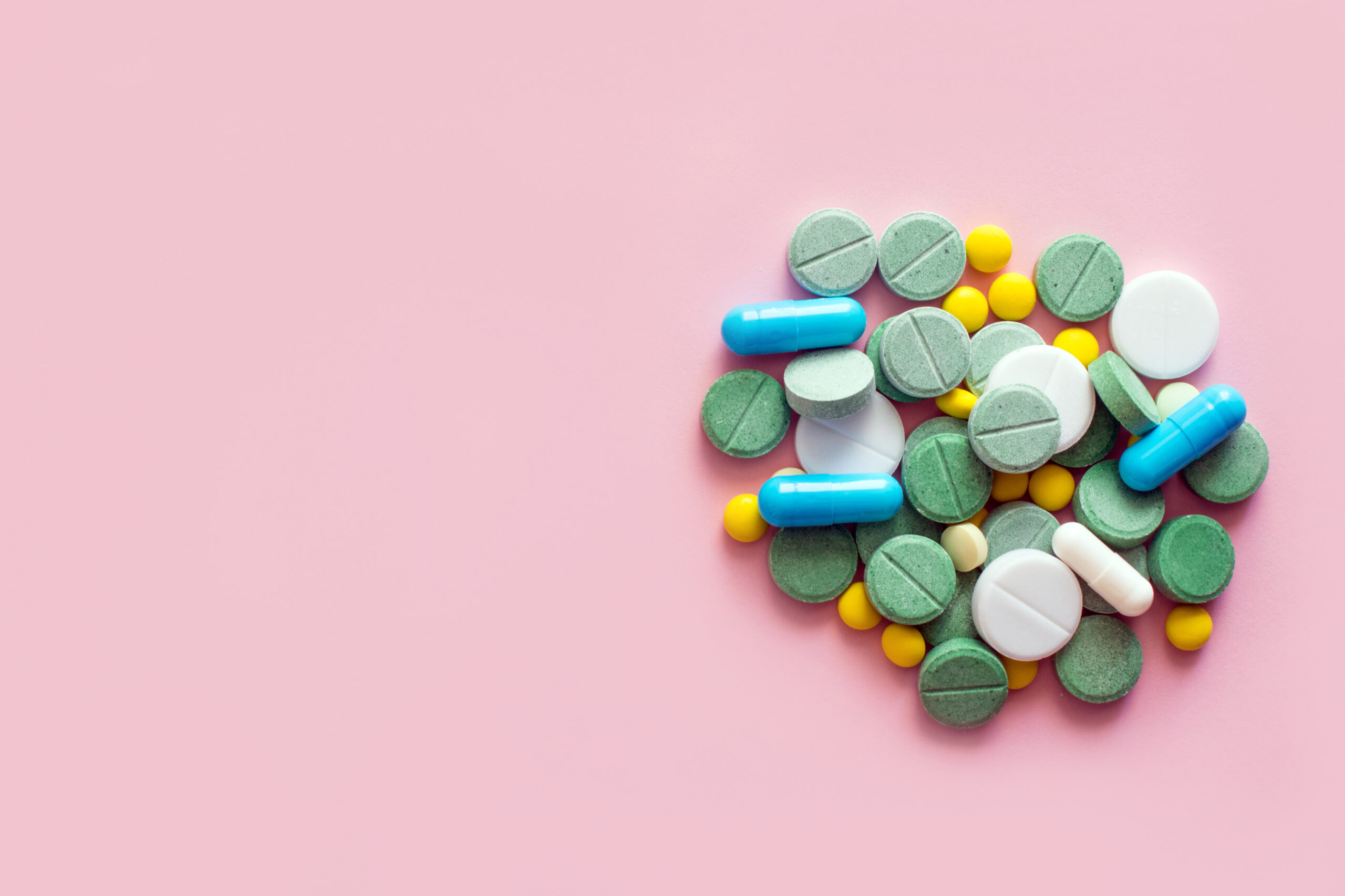 verschiedene Tabletten