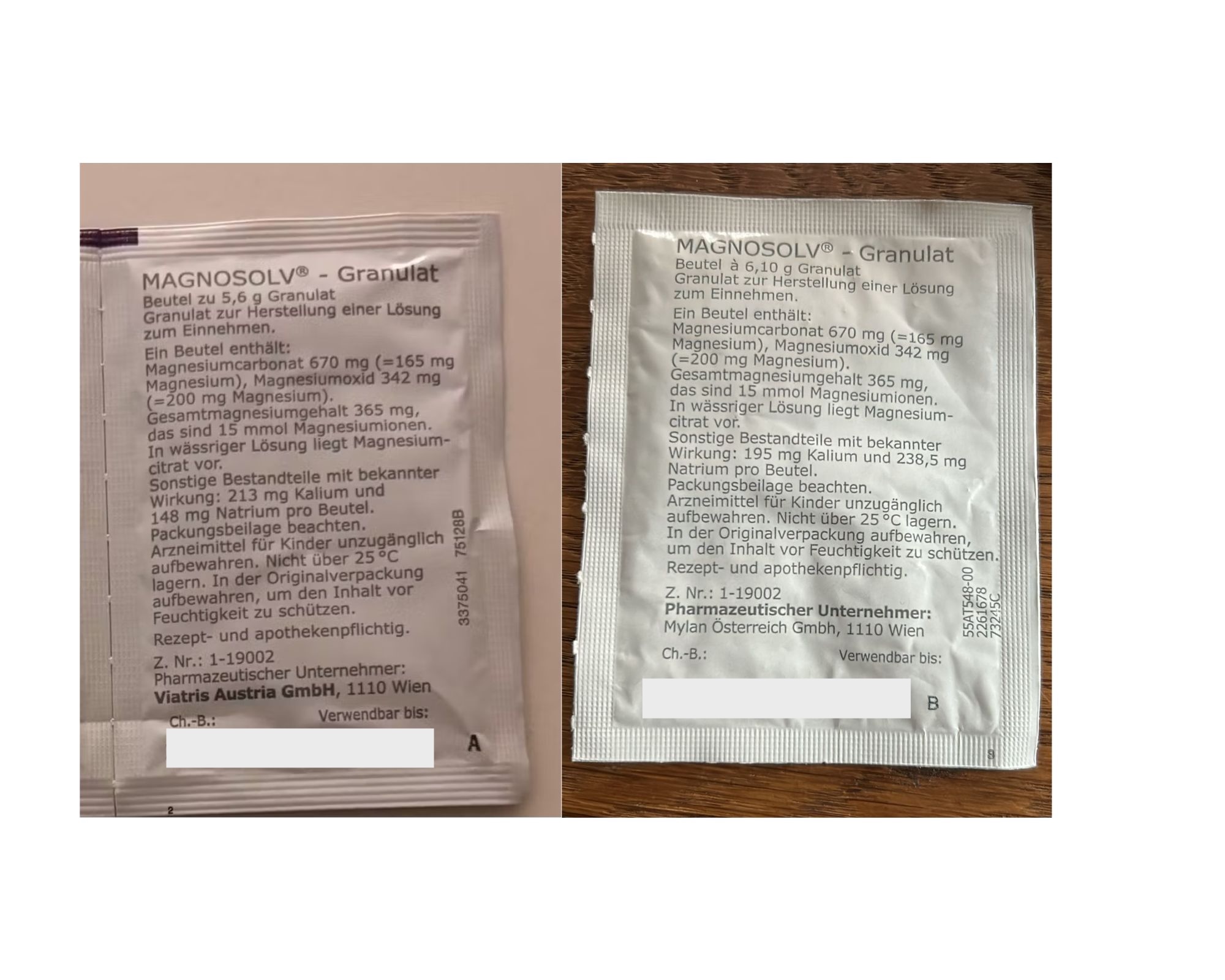 Shrinkflation bei Magnosolv?