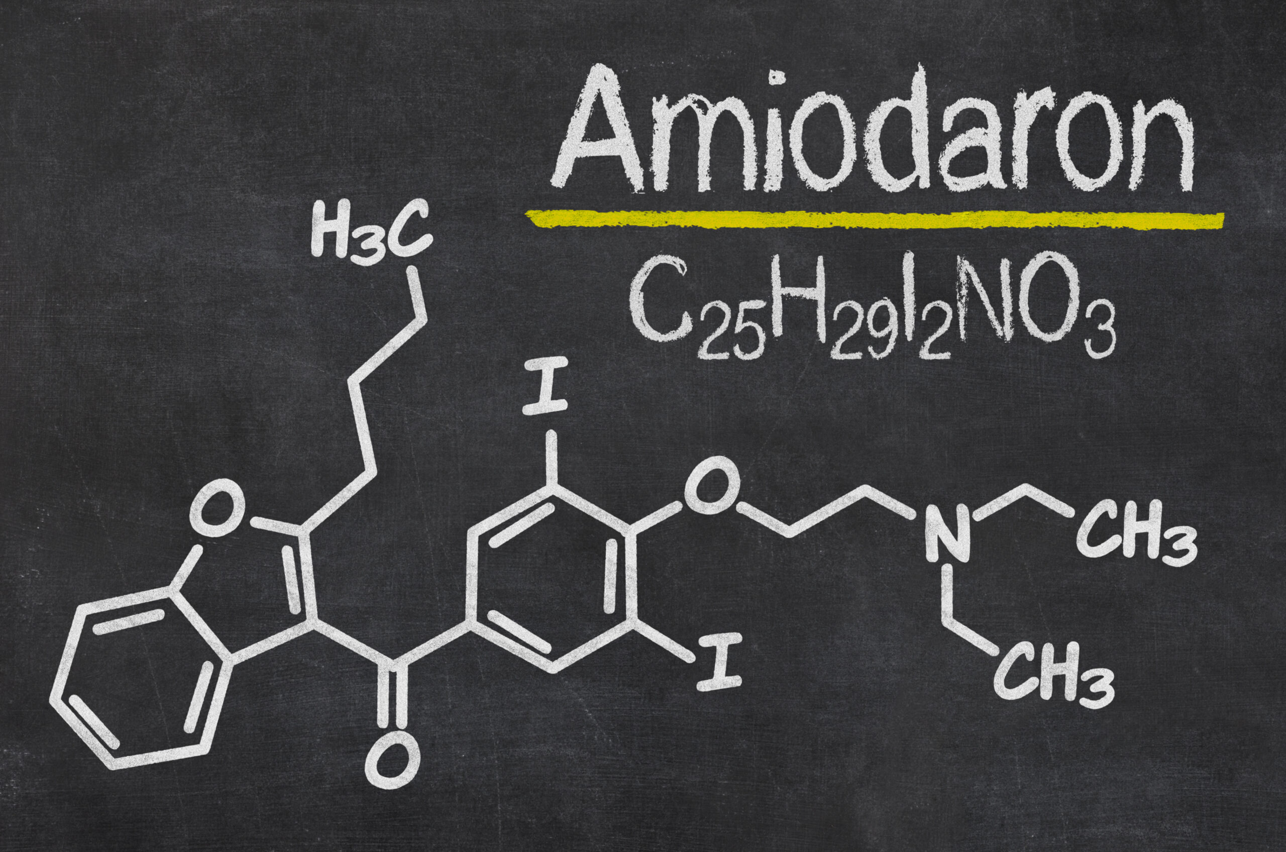 Amiodaron, ein Wirkstoff mit zahlreichen Nebenwirkungen