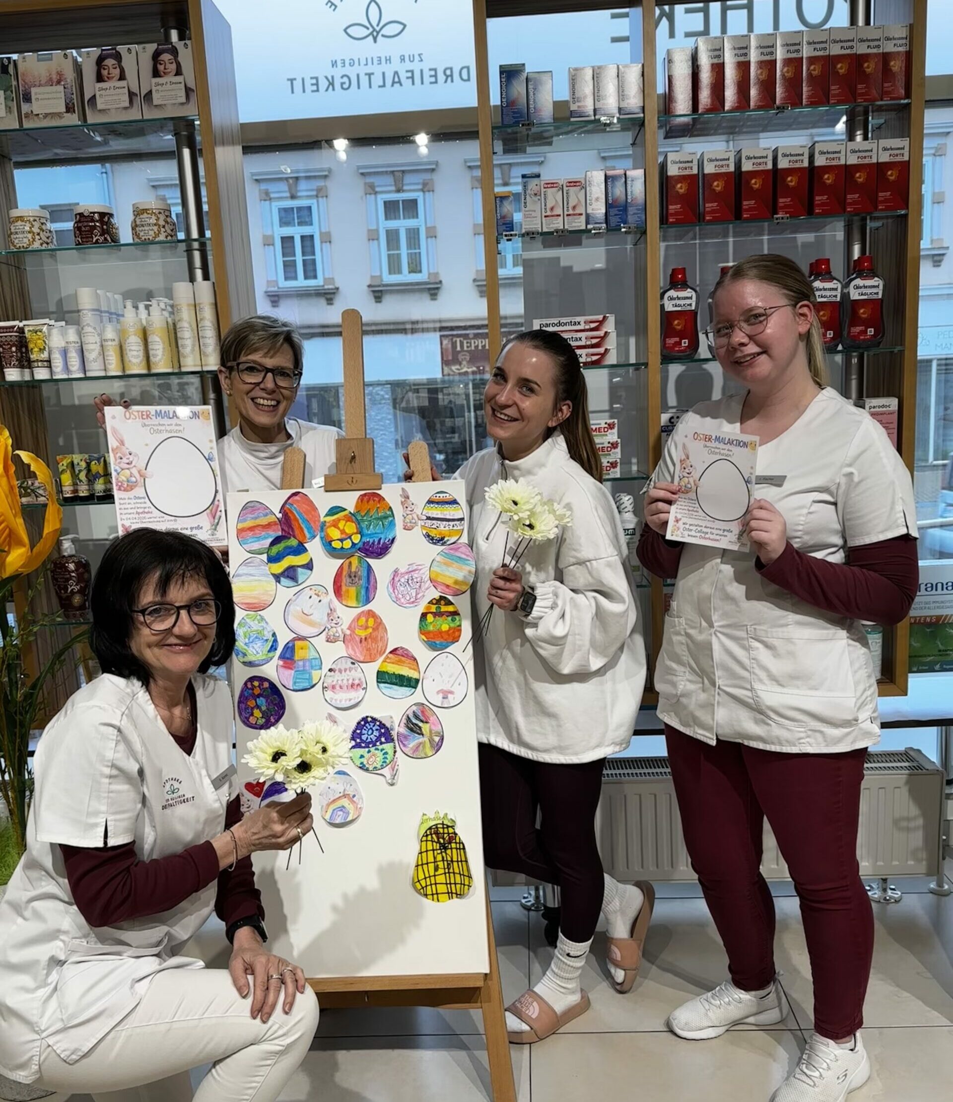Osteraktion: Apotheke bringt Kinder zum Strahlen