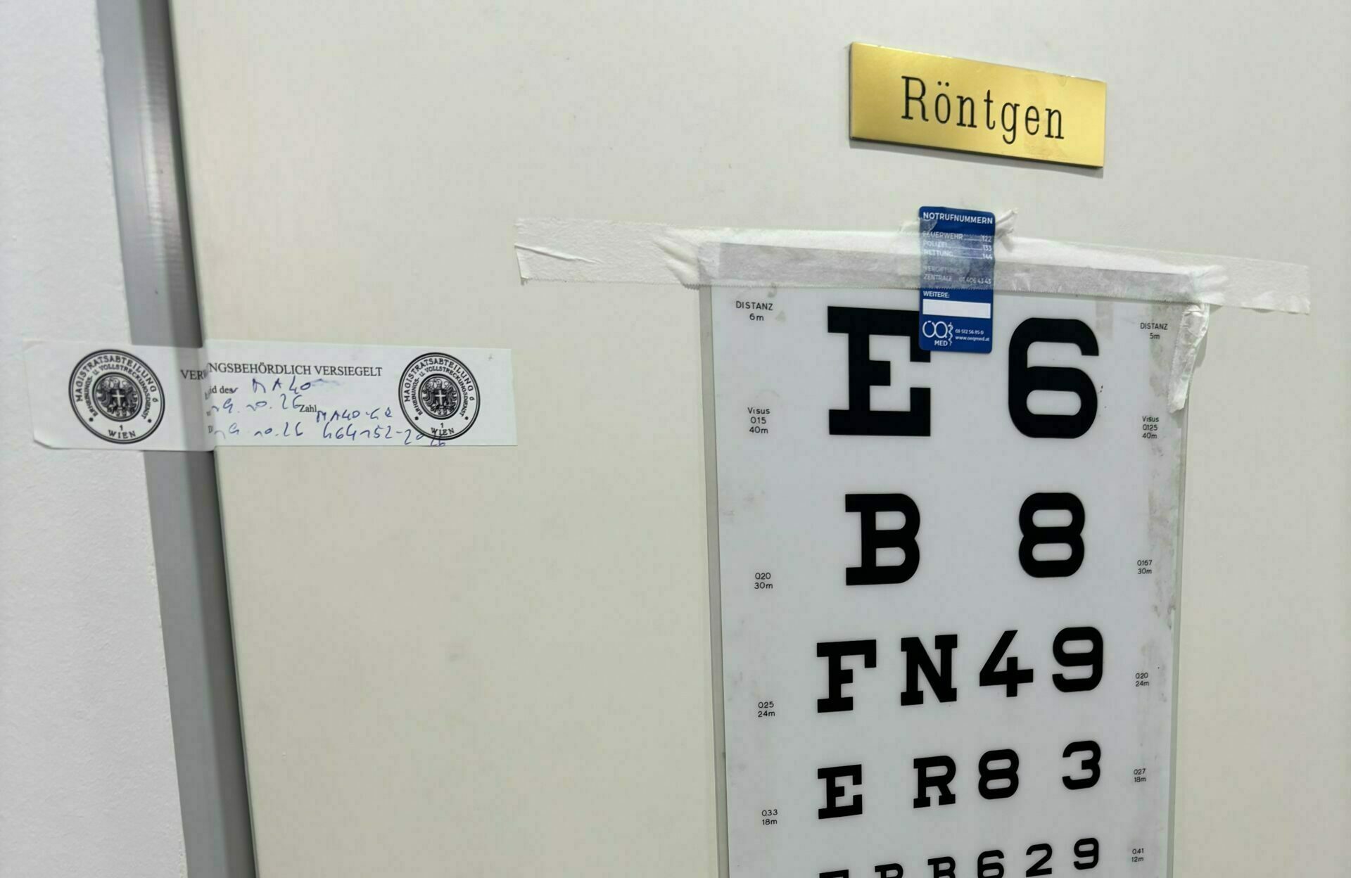Arztpraxis in Wien-Favoriten versiegelt: Behörden decken massive Missstände auf
