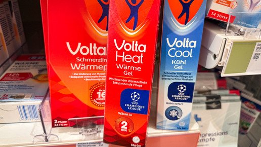 Deutschland: Voltaren-Familie hält Einzug bei dm